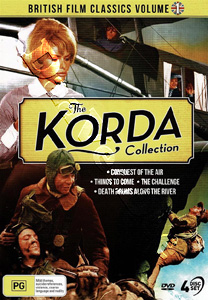 The Korda Collection | The Conquest of the Air / Things to Come / The Challenge / Death Drums Along the River  |   DVD